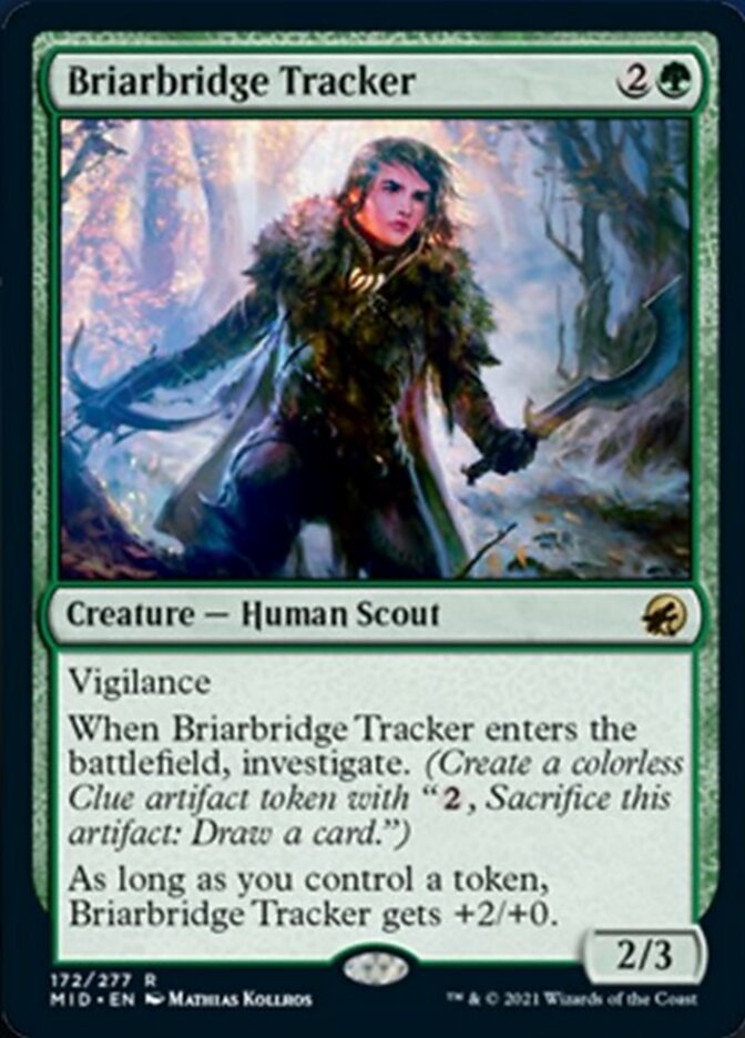 Briarbridge Tracker [Innistrad: Midnight Hunt] | Card Merchant Takapuna