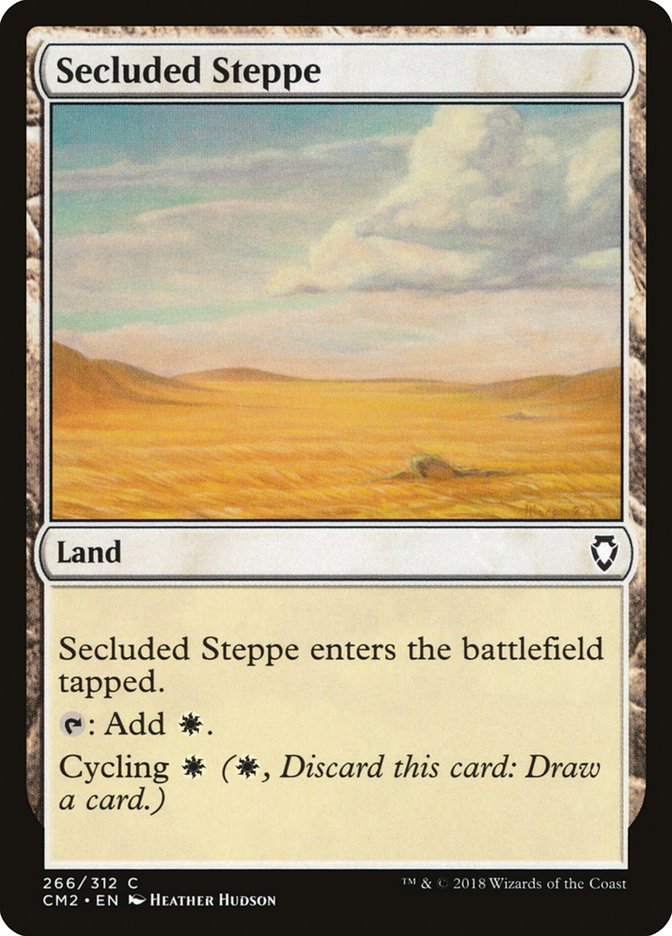 Secluded Steppe [Commander Anthology Volume II] | Card Merchant Takapuna