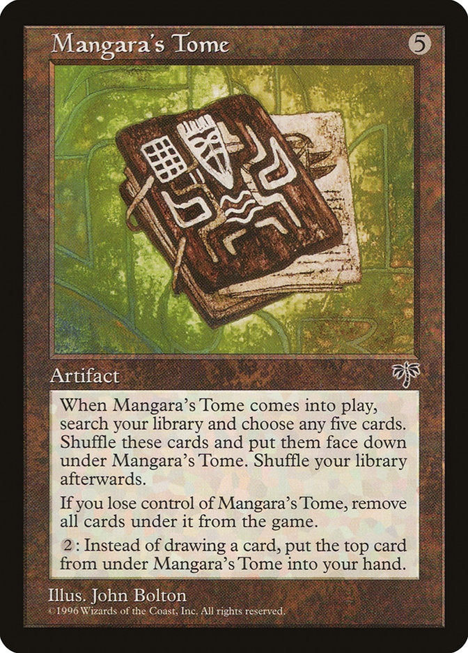 Mangara's Tome [Mirage] | Card Merchant Takapuna
