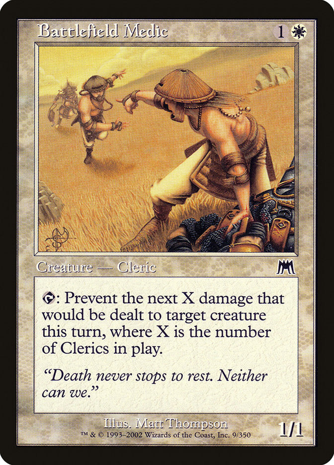 Battlefield Medic [Onslaught] | Card Merchant Takapuna