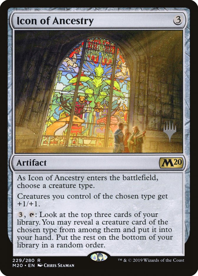 Icon of Ancestry (Promo Pack) [Core Set 2020 Promos] | Card Merchant Takapuna