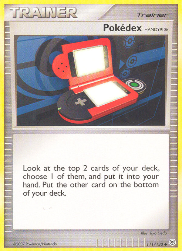 Pokedex HANDY910is (111/130) [Diamond & Pearl: Base Set] | Card Merchant Takapuna