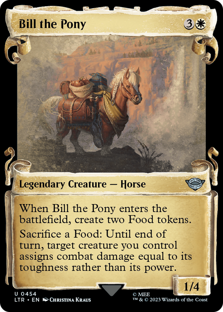 Bill the Pony [The Lord of the Rings: Tales of Middle-Earth Showcase Scrolls] | Card Merchant Takapuna