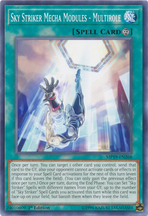 Sky Striker Mecha Modules - Multirole [MP19-EN268] Common | Card Merchant Takapuna
