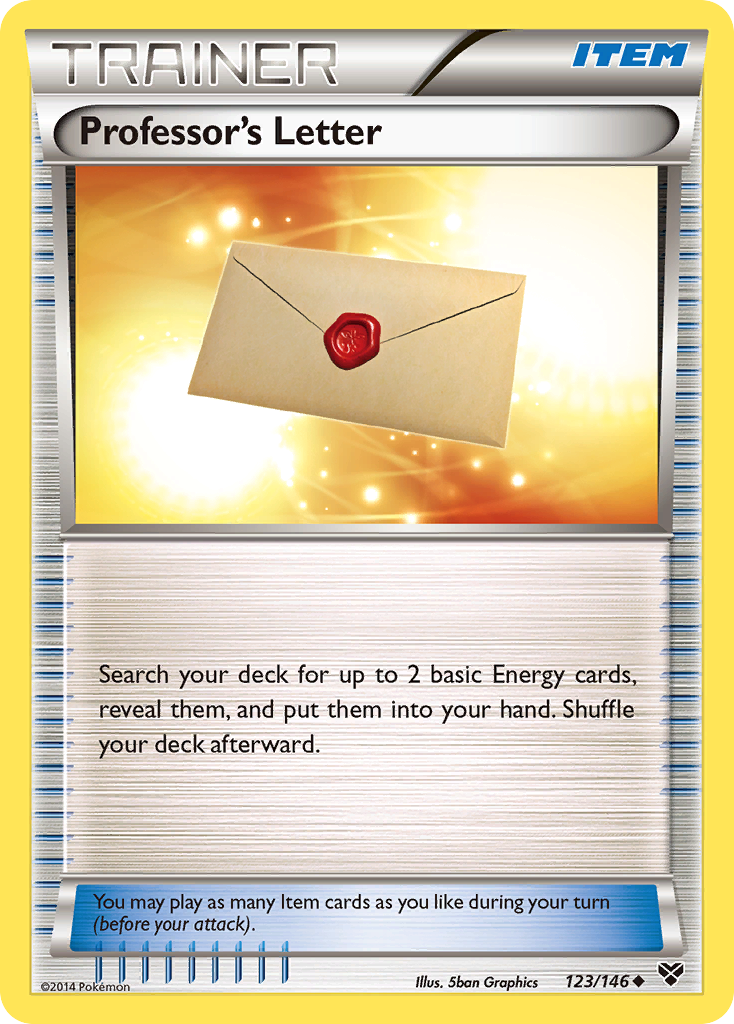 Professor's Letter (123/146) [XY: Base Set] | Card Merchant Takapuna