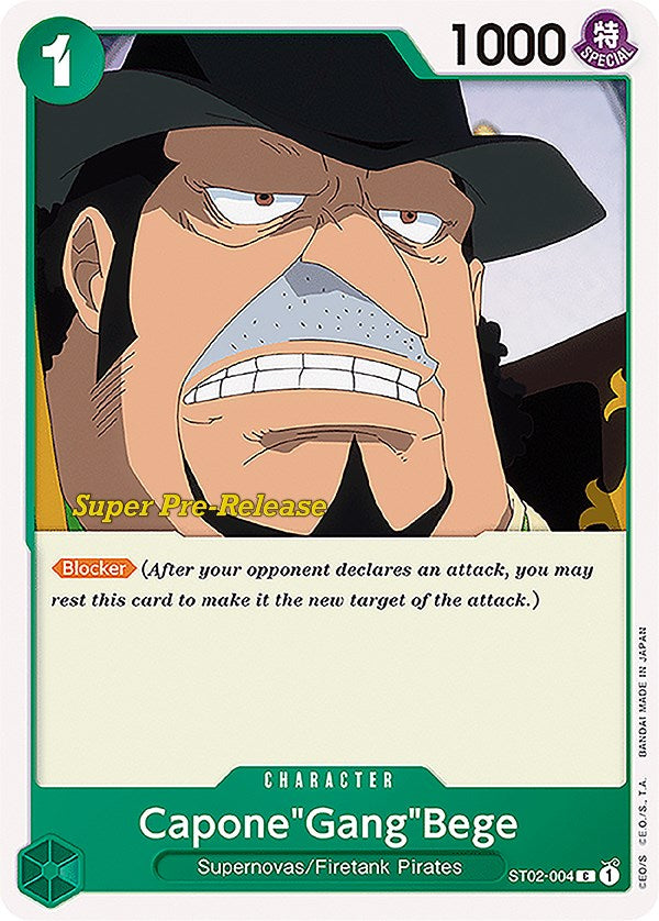 Capone"Gang"Bege [Super Pre-Release Starter Deck: Worst Generation] | Card Merchant Takapuna