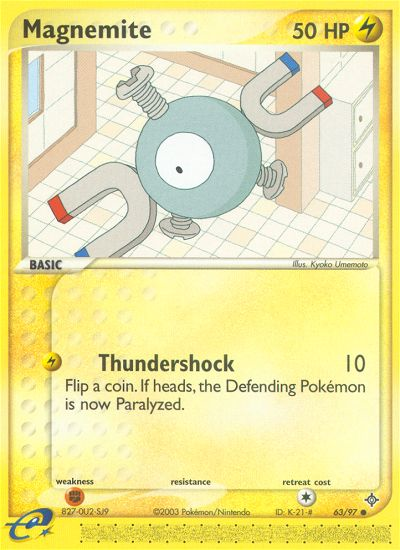 Magnemite (63/97) [EX: Dragon] | Card Merchant Takapuna