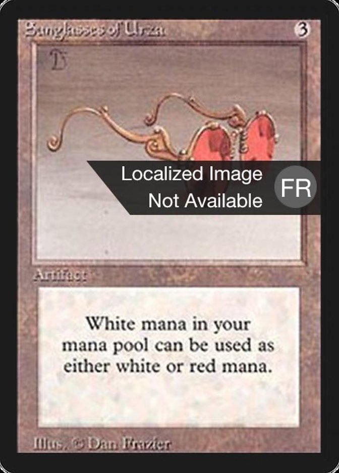 Sunglasses of Urza [Foreign Black Border] | Card Merchant Takapuna