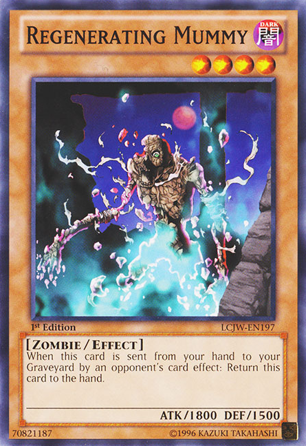 Regenerating Mummy [LCJW-EN197] Common | Card Merchant Takapuna