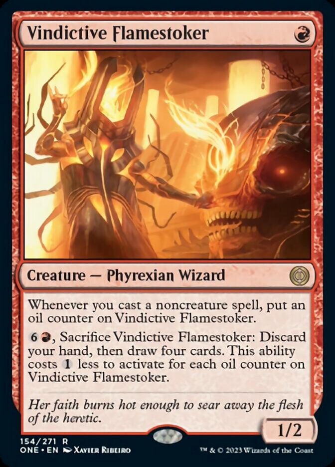 Vindictive Flamestoker [Phyrexia: All Will Be One] | Card Merchant Takapuna