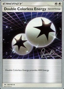 Double Colorless Energy (136/149) (Infinite Force - Diego Cassiraga) [World Championships 2017] | Card Merchant Takapuna