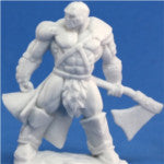 Dark Heaven Bones Miniatures: Goldar, Male Barbarian | Card Merchant Takapuna