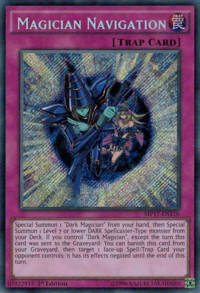 Magician Navigation [MP17-EN110] Secret Rare | Card Merchant Takapuna