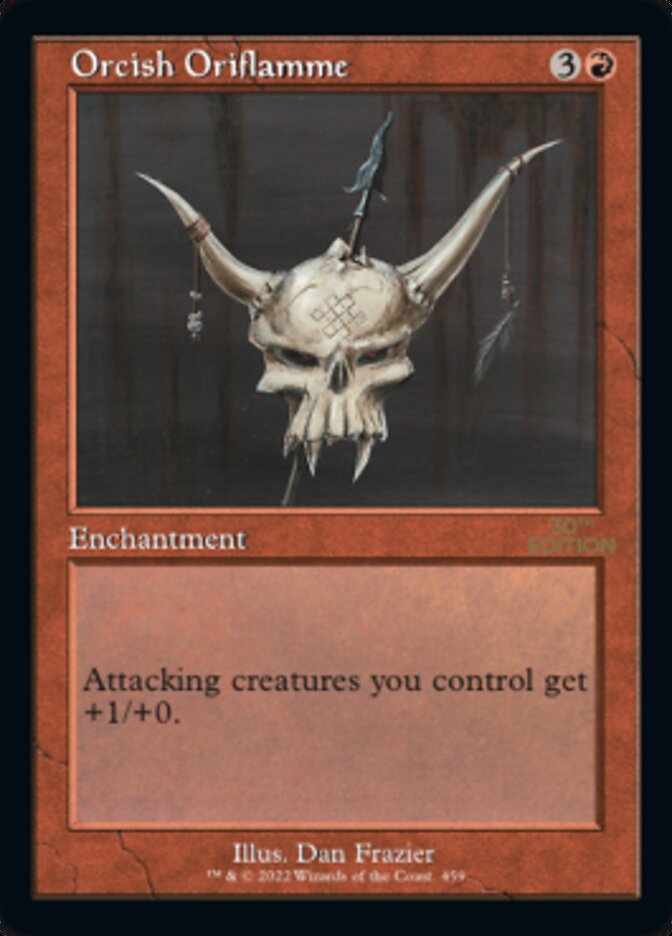 Orcish Oriflamme (Retro) [30th Anniversary Edition] | Card Merchant Takapuna