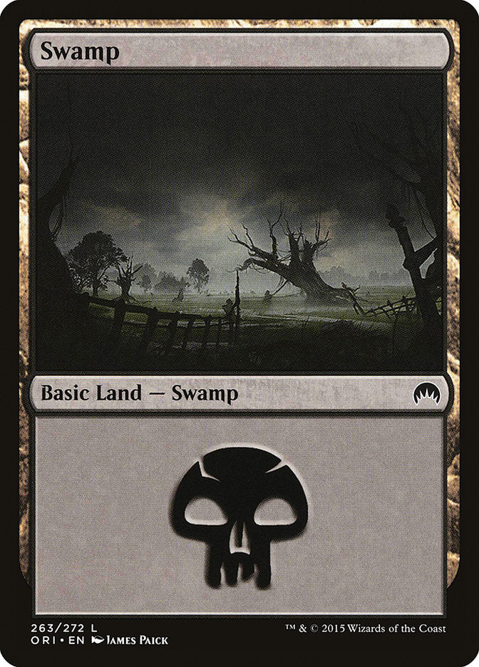 Swamp (263) [Magic Origins] | Card Merchant Takapuna