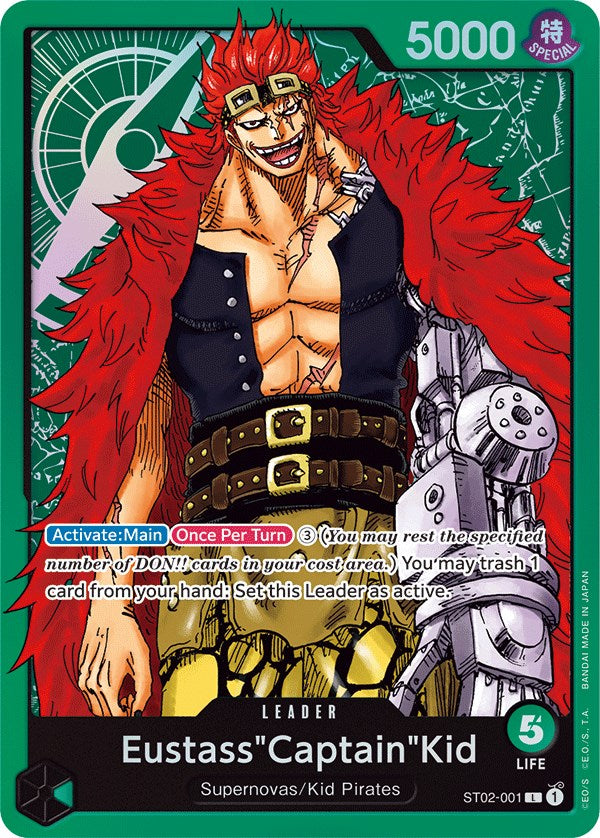 Eustass"Captain"Kid (001) [Starter Deck: Worst Generation] | Card Merchant Takapuna