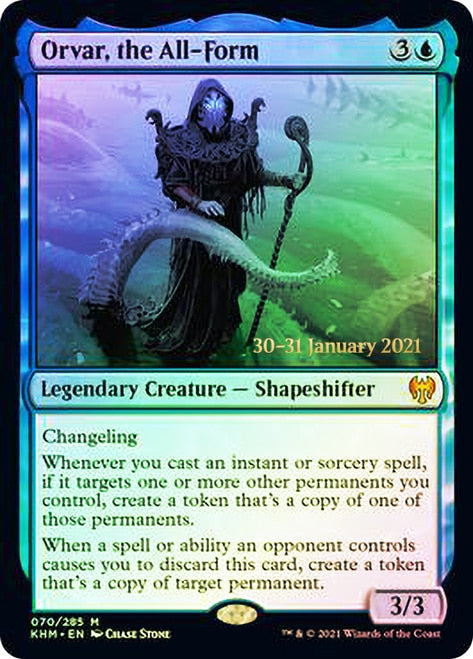 Orvar, the All-Form [Kaldheim Prerelease Promos] | Card Merchant Takapuna