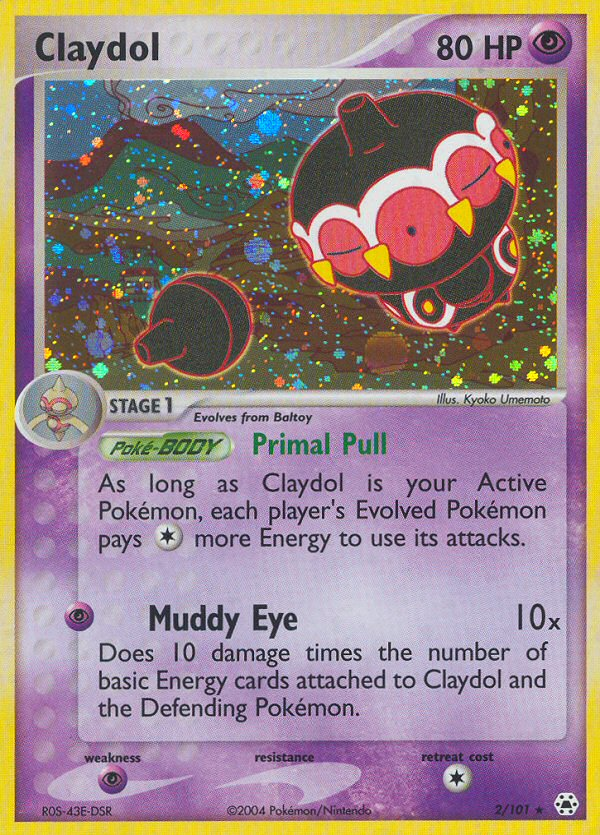Claydol (2/101) [EX: Hidden Legends] | Card Merchant Takapuna