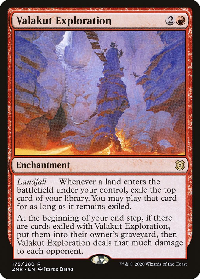 Valakut Exploration [Zendikar Rising] | Card Merchant Takapuna