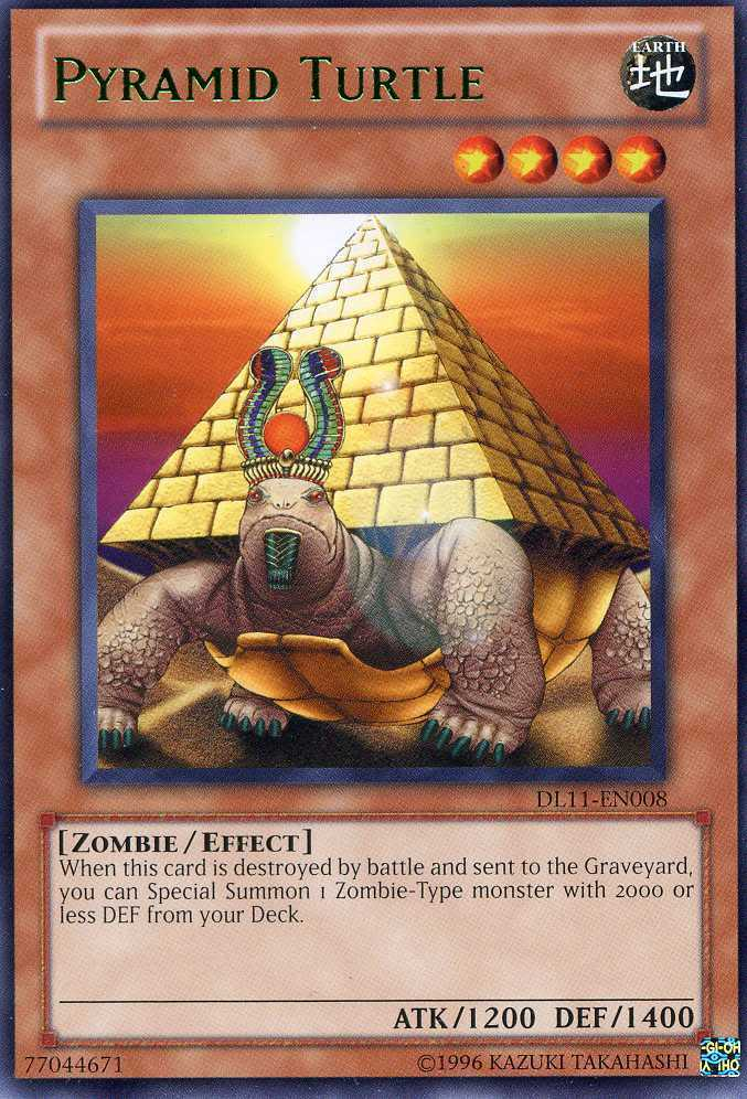 Pyramid Turtle (Green) [DL11-EN008] Rare | Card Merchant Takapuna