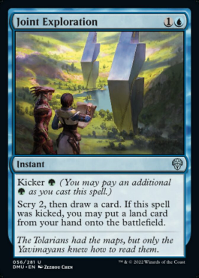 Joint Exploration [Dominaria United] | Card Merchant Takapuna