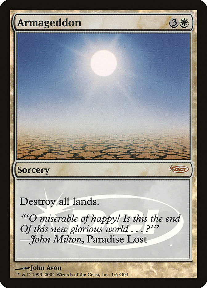 Armageddon [Judge Gift Cards 2004] | Card Merchant Takapuna