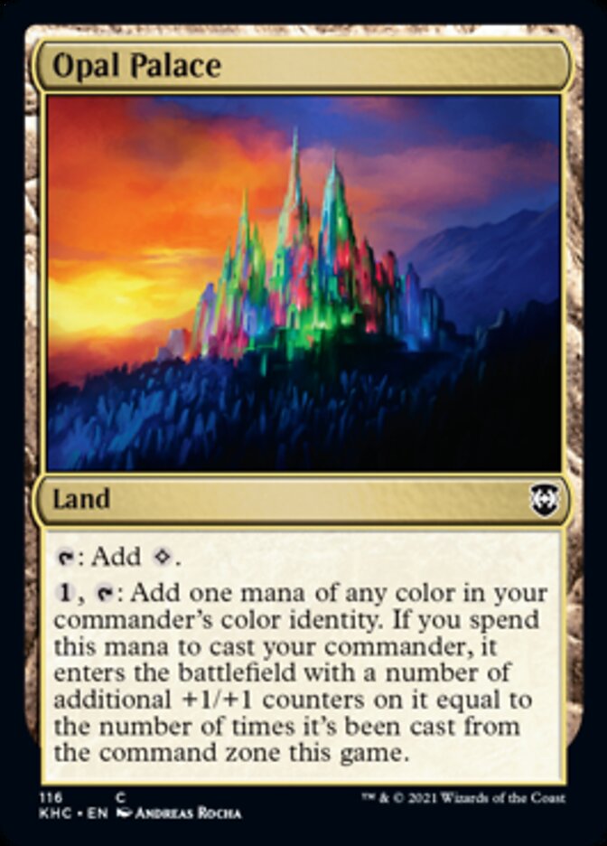 Opal Palace [Kaldheim Commander] | Card Merchant Takapuna