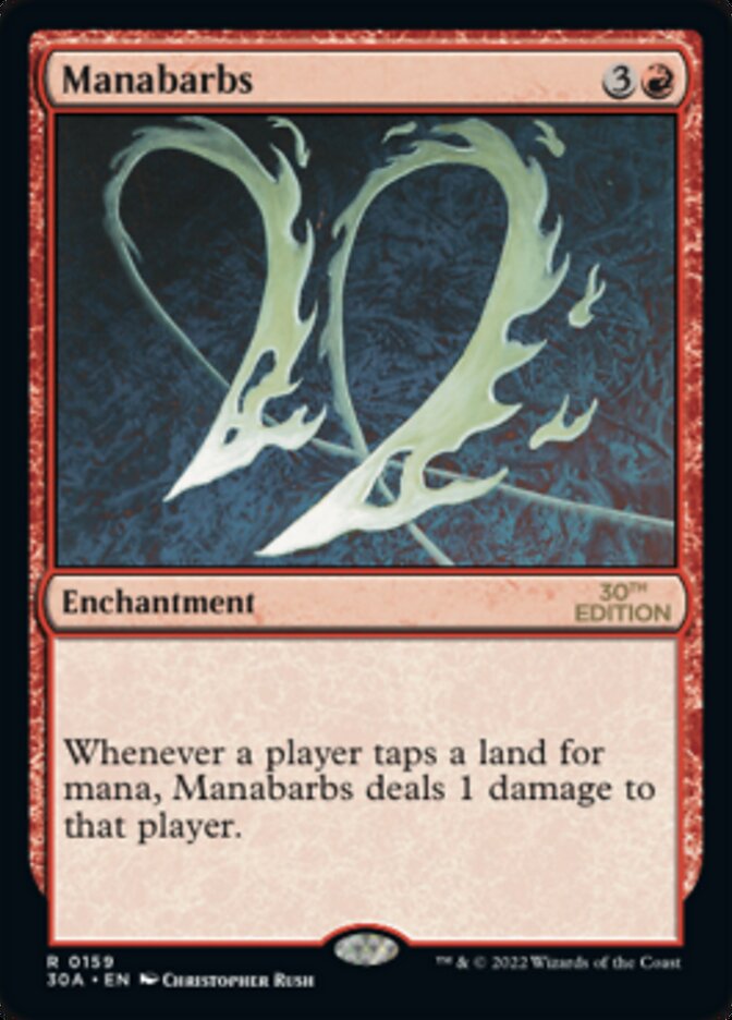 Manabarbs [30th Anniversary Edition] | Card Merchant Takapuna