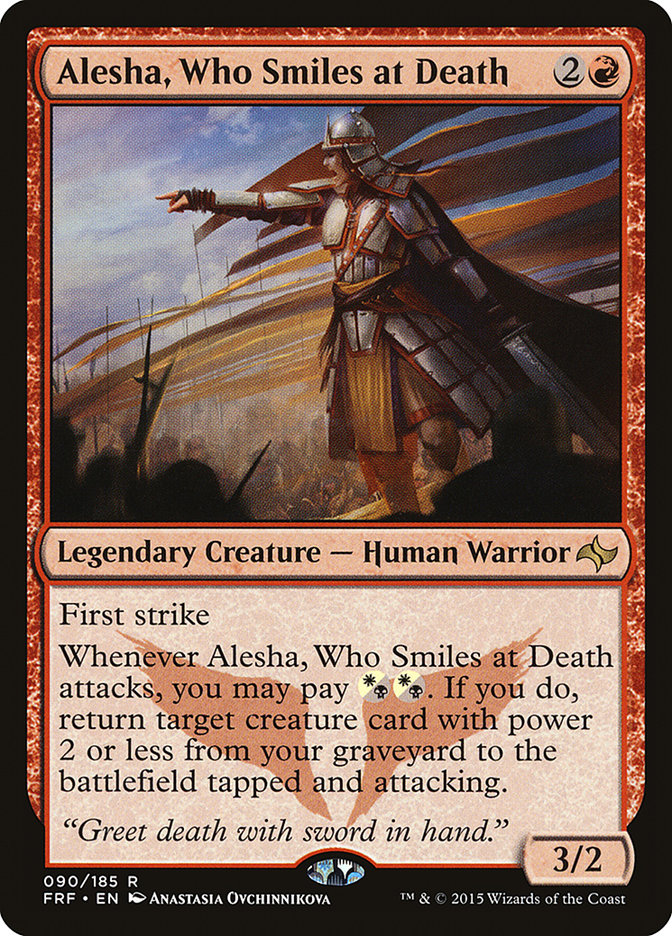 Alesha, Who Smiles at Death [Fate Reforged] | Card Merchant Takapuna