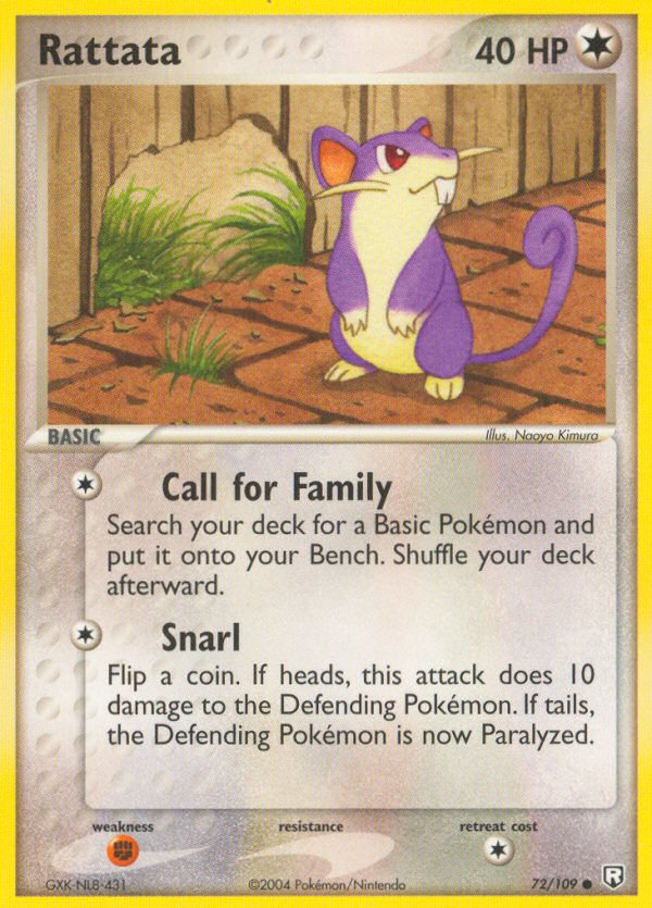 Rattata (72/109) [EX: Team Rocket Returns] | Card Merchant Takapuna