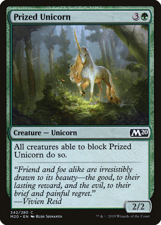 Prized Unicorn [Core Set 2020] | Card Merchant Takapuna