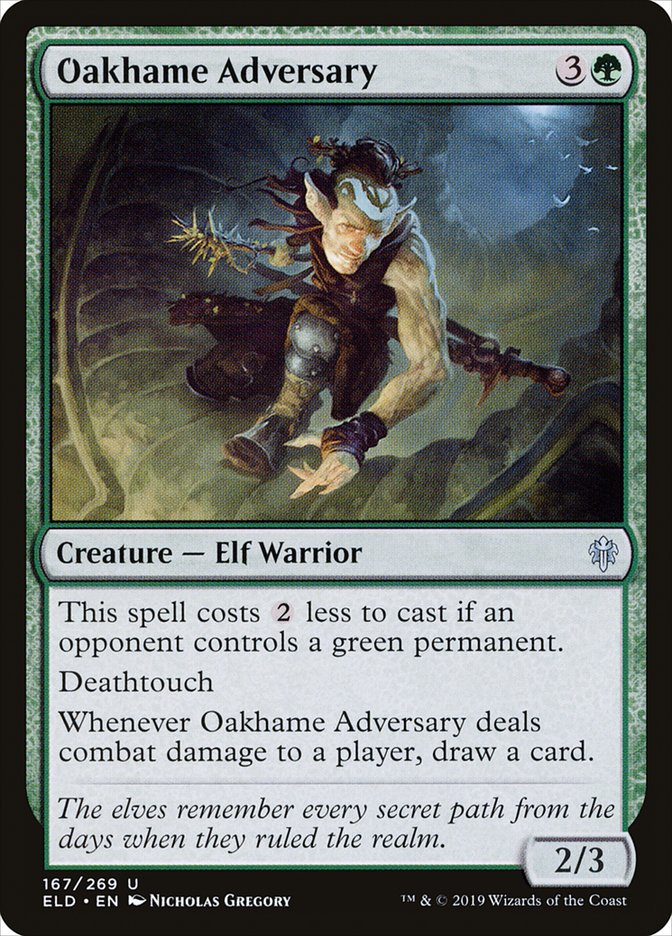 Oakhame Adversary [Throne of Eldraine] | Card Merchant Takapuna