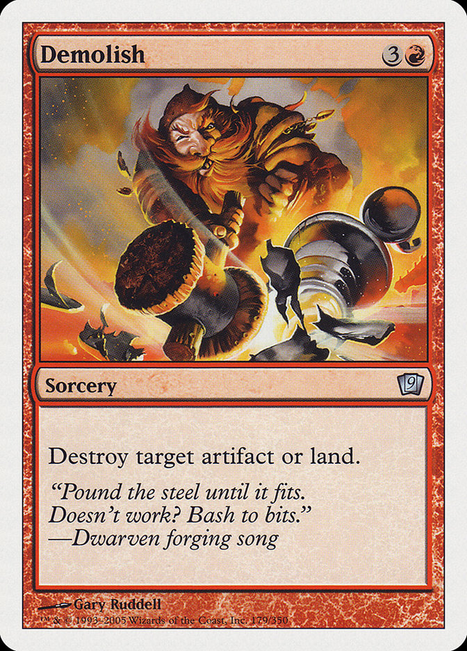 Demolish [Ninth Edition] | Card Merchant Takapuna