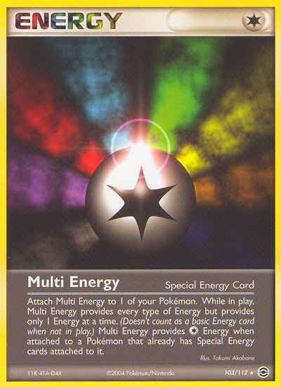 Multi Energy (103/112) [EX: FireRed & LeafGreen] | Card Merchant Takapuna