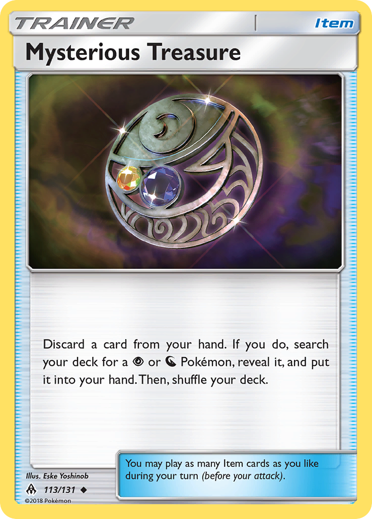 Mysterious Treasure (113/131) [Sun & Moon: Forbidden Light] | Card Merchant Takapuna