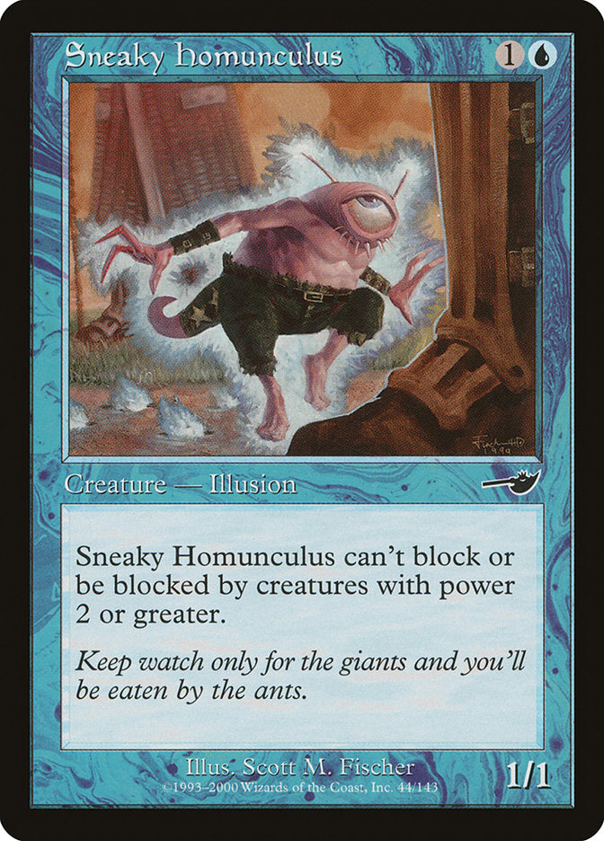 Sneaky Homunculus [Nemesis] | Card Merchant Takapuna