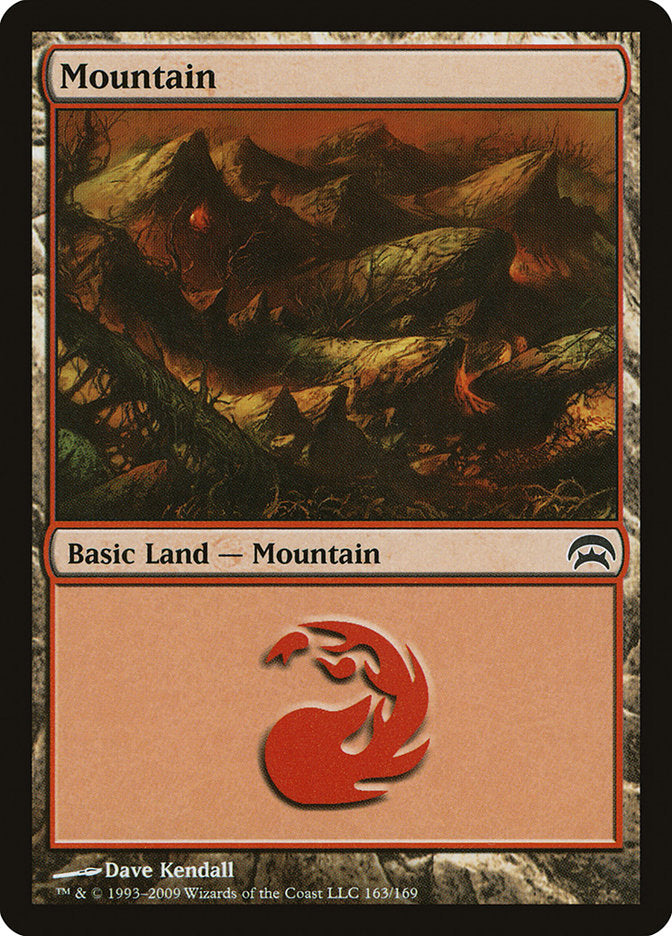Mountain (163) [Planechase] | Card Merchant Takapuna