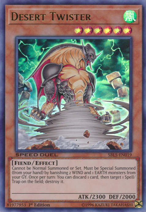 Desert Twister [SBLS-EN019] Ultra Rare | Card Merchant Takapuna