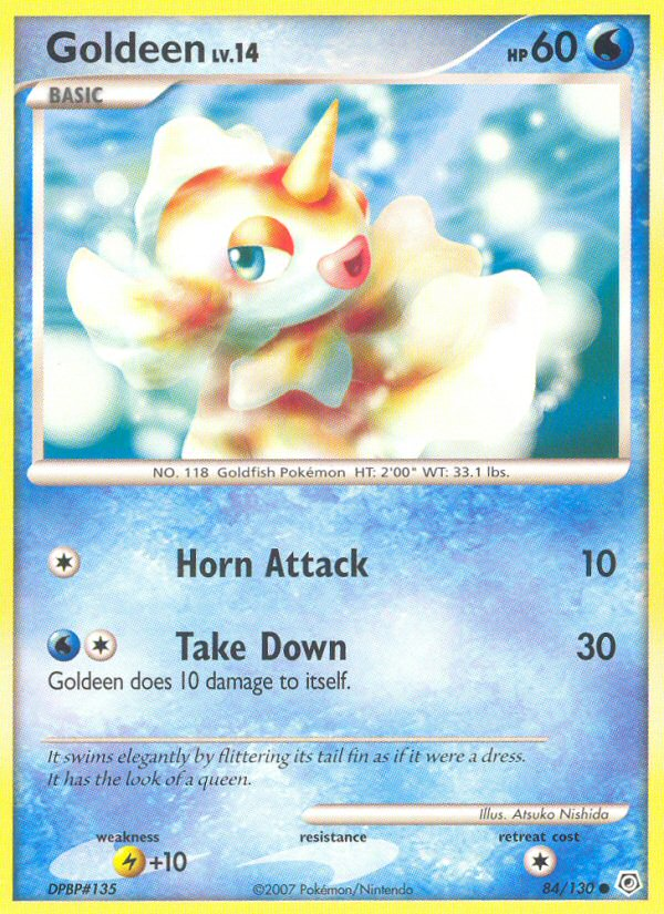 Goldeen (84/130) [Diamond & Pearl: Base Set] | Card Merchant Takapuna