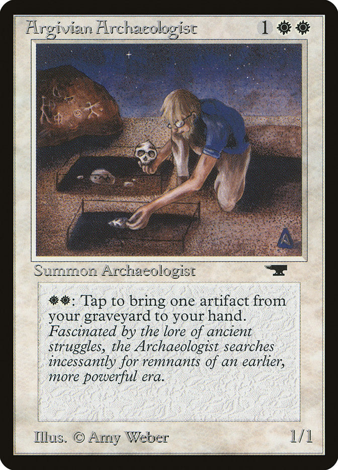 Argivian Archaeologist [Antiquities] | Card Merchant Takapuna