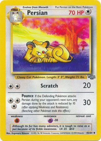 Persian (42/64) [Jungle Unlimited] | Card Merchant Takapuna