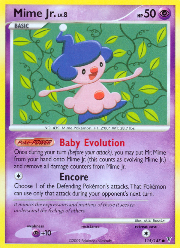 Mime Jr. (115/147) [Platinum: Supreme Victors] | Card Merchant Takapuna