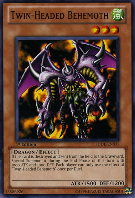 Twin-Headed Behemoth [SDDL-EN017] Common | Card Merchant Takapuna