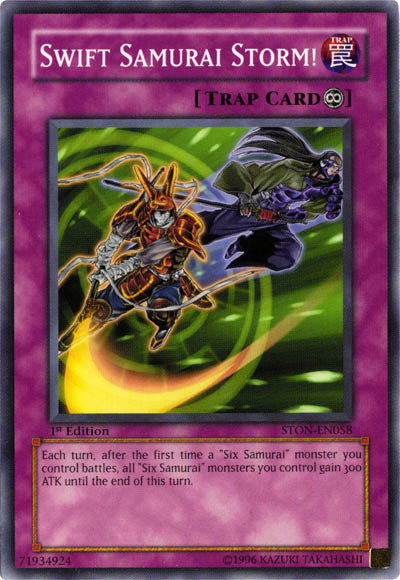 Swift Samurai Storm! [STON-EN058] Common | Card Merchant Takapuna
