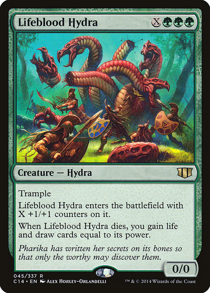 Lifeblood Hydra [Commander 2014] | Card Merchant Takapuna