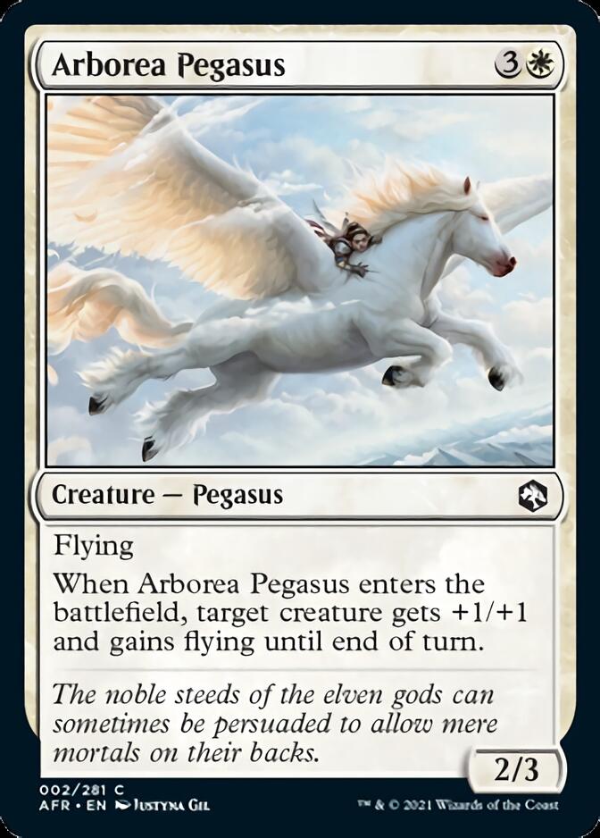 Arborea Pegasus [Dungeons & Dragons: Adventures in the Forgotten Realms] | Card Merchant Takapuna