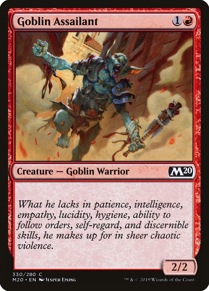 Goblin Assailant [Core Set 2020] | Card Merchant Takapuna