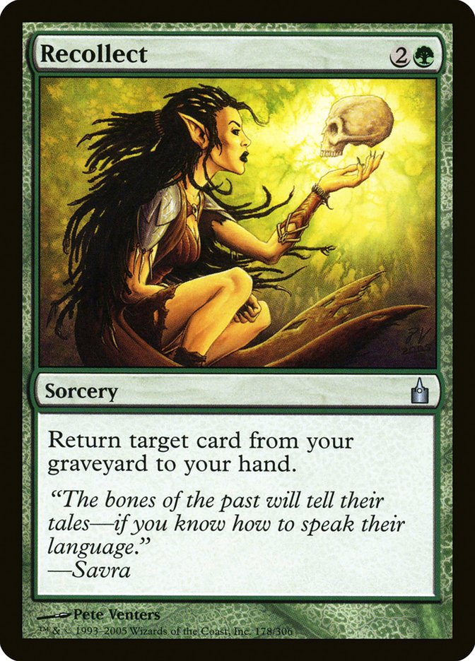Recollect [Ravnica: City of Guilds] | Card Merchant Takapuna