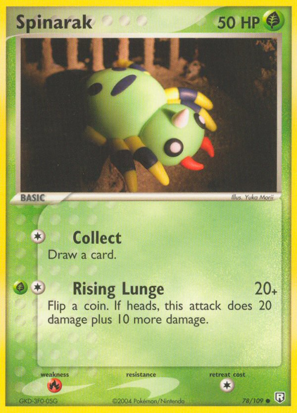 Spinarak (78/109) [EX: Team Rocket Returns] | Card Merchant Takapuna