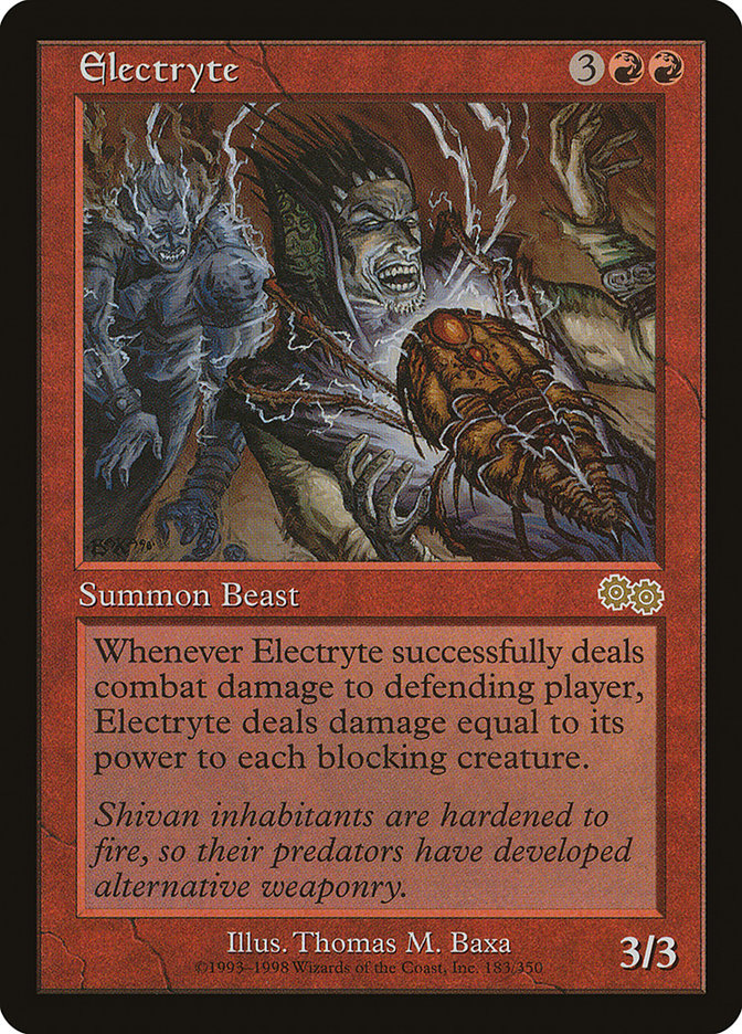 Electryte [Urza's Saga] | Card Merchant Takapuna